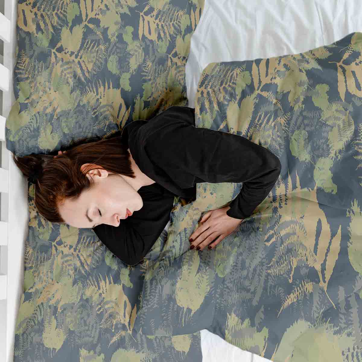 Original Therapiedecke - Baumwoll Bettwäsche Set Wald