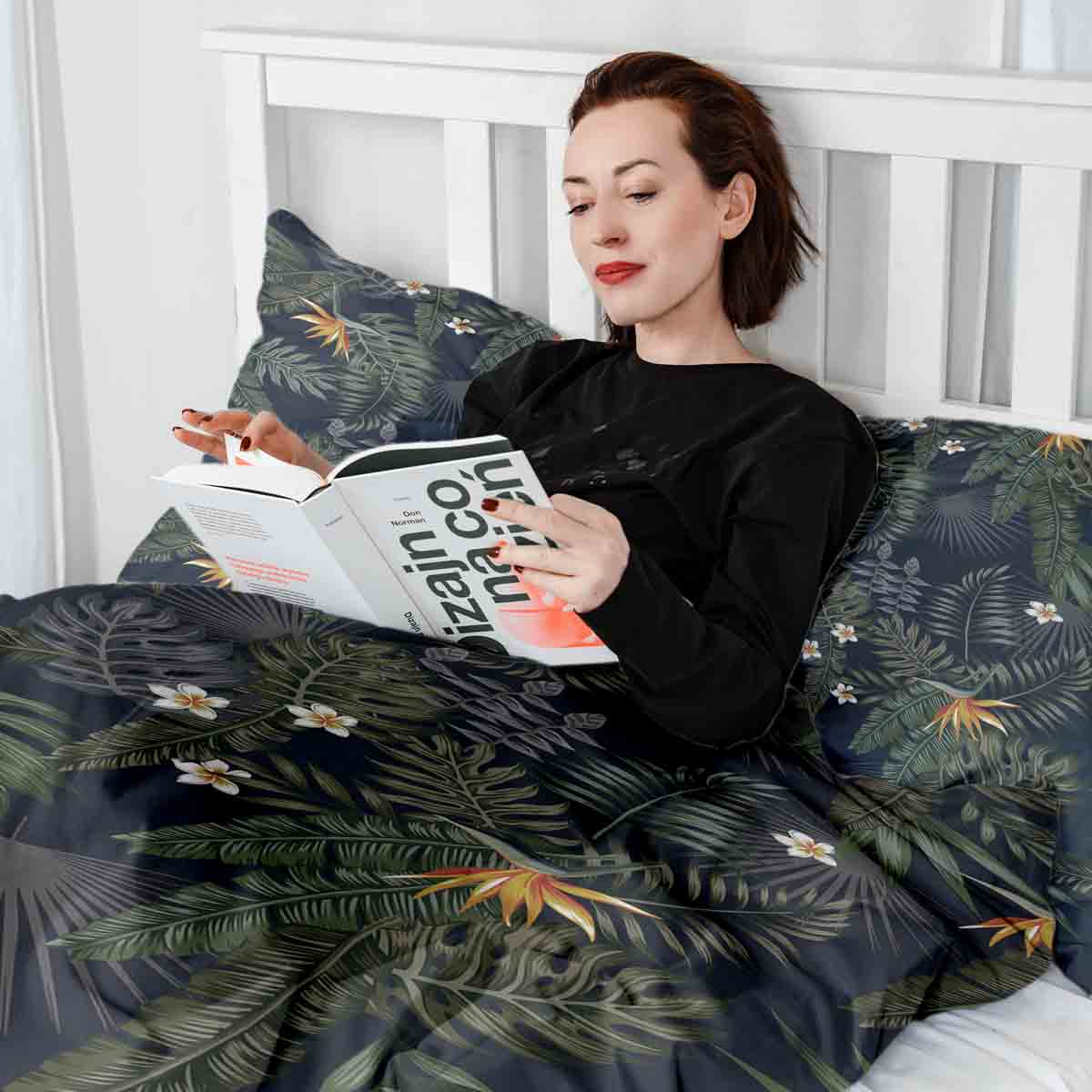 Original Therapiedecke - Baumwollbezug Regenwald