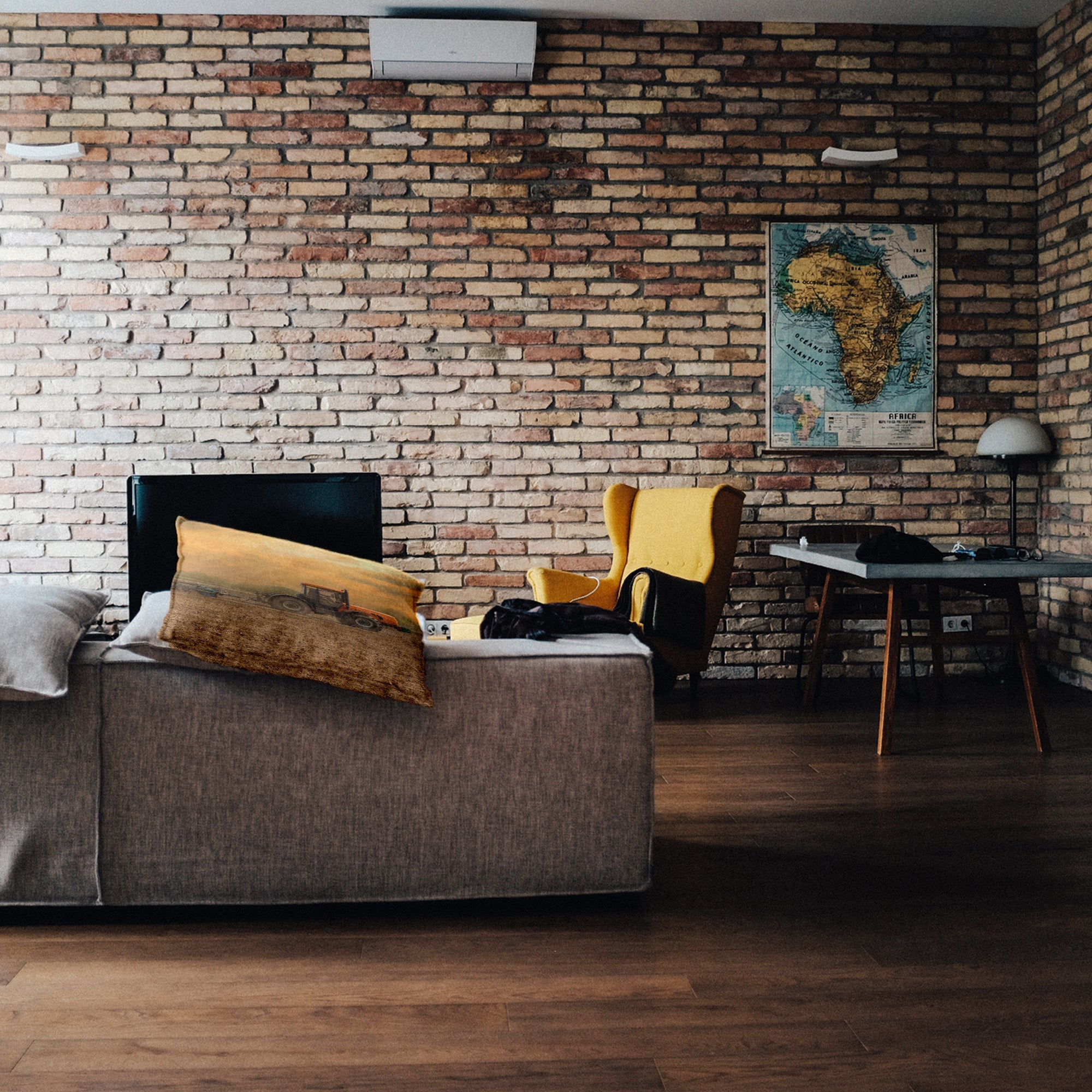 Gesundheitskissen Traktor mit Anhänger