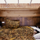 Original Therapiedecke - Baumwollbezug Laubblätter