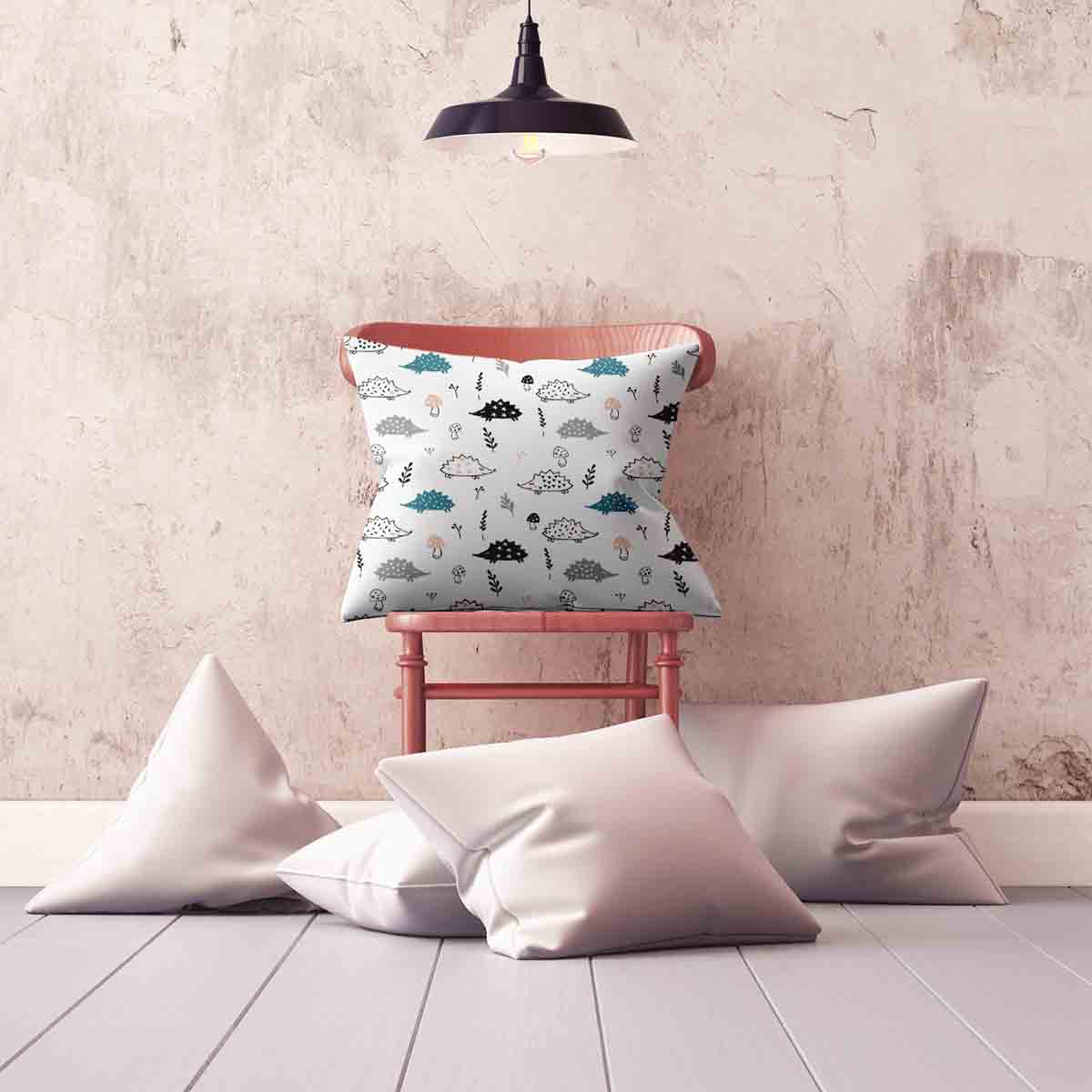 Gesundheitskissen Weiß mit Igel