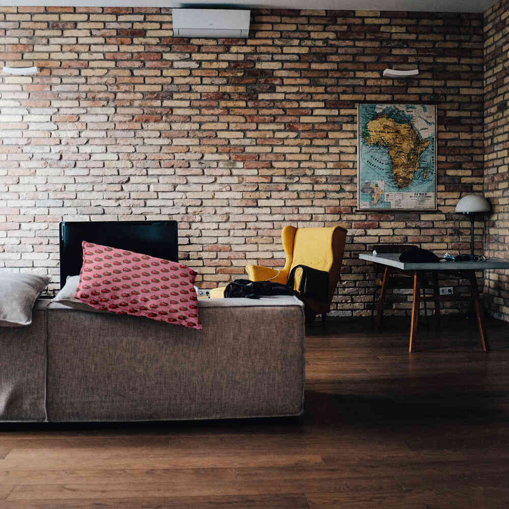 Gesundheitskissen Pink mit Erdbeeren