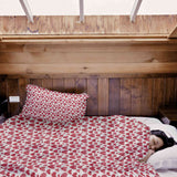 Original Therapiedecke - Baumwollbezug Rote Herzen