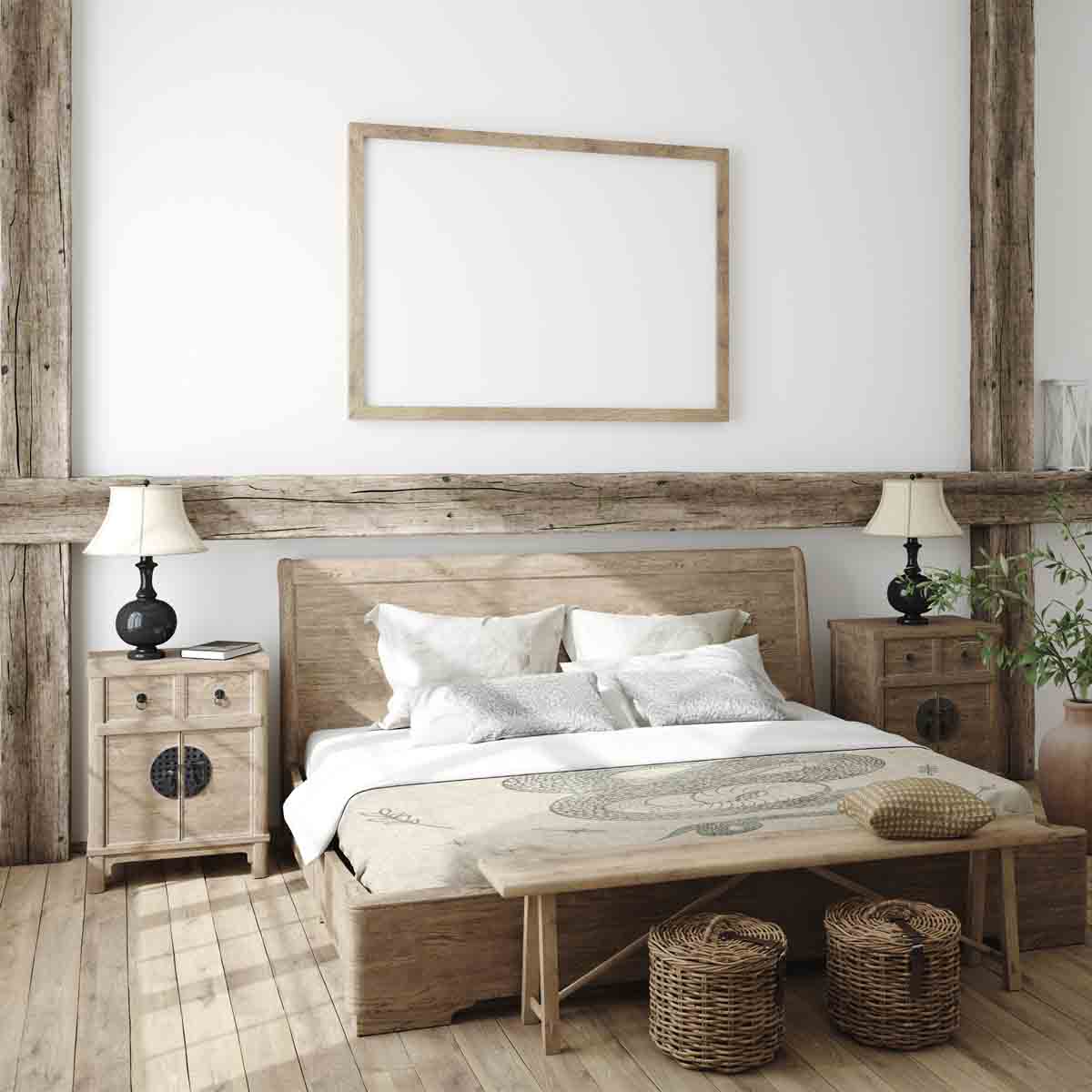 Original Therapiedecke - Baumwoll Bettwäsche Set Beige mit Schlange