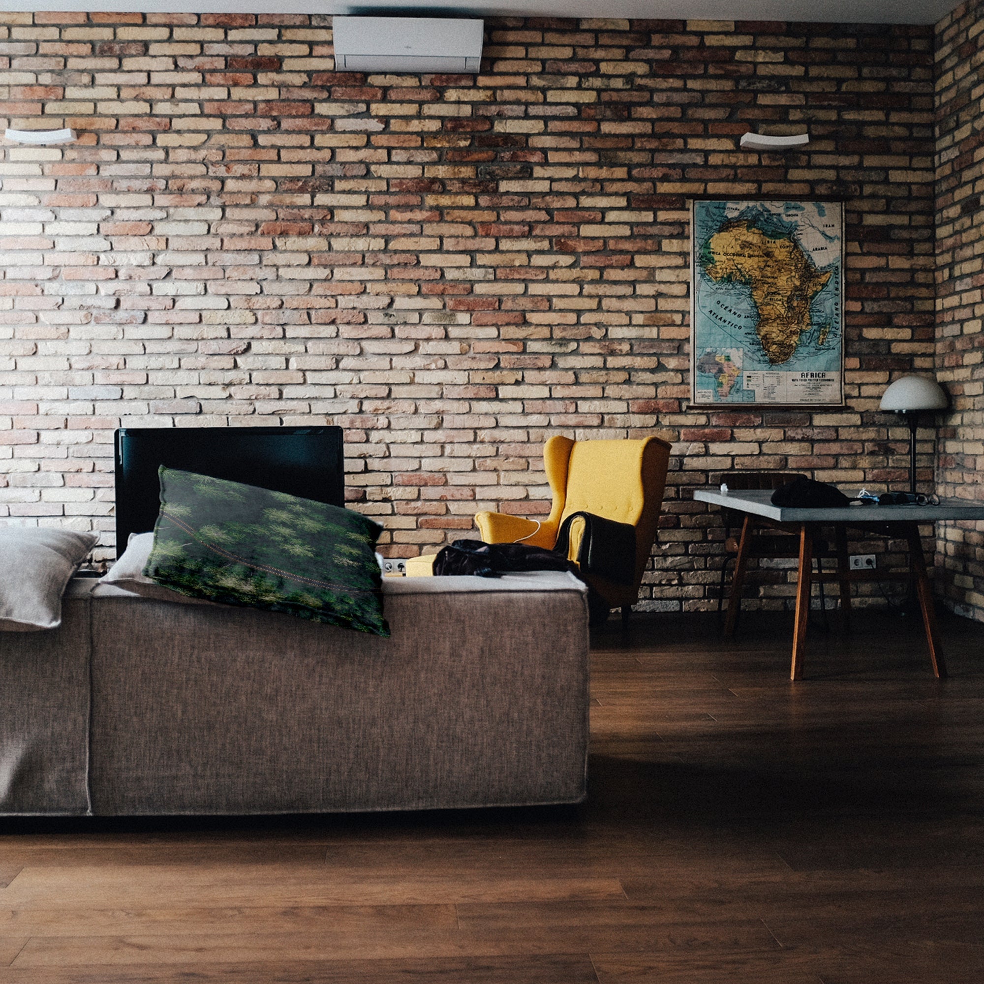 Gesundheitskissen Straße im Wald