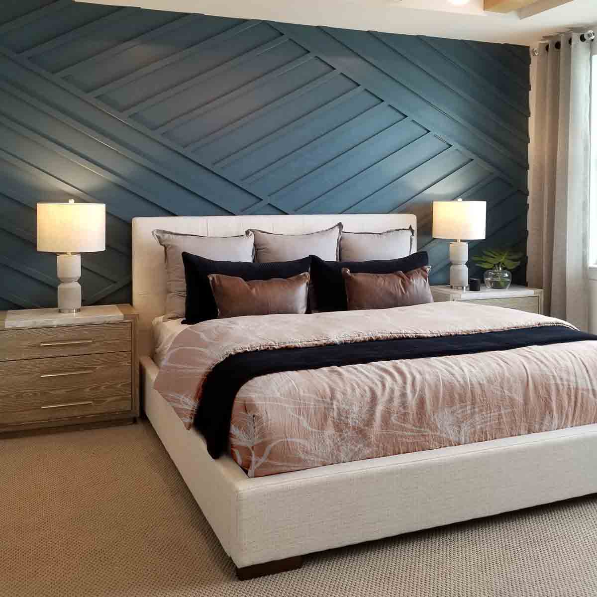 Original Therapiedecke - Baumwoll Bettwäsche Set Altrosa mit Pampasgras