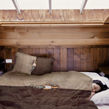 Therapiedecken Bettwäschen Set Braun Ackerland