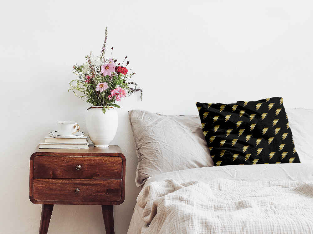 Gesundheitskissen Schwarz mit Harry Blitz