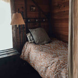 Original Therapiedecke - Baumwollbezug Boho Orange