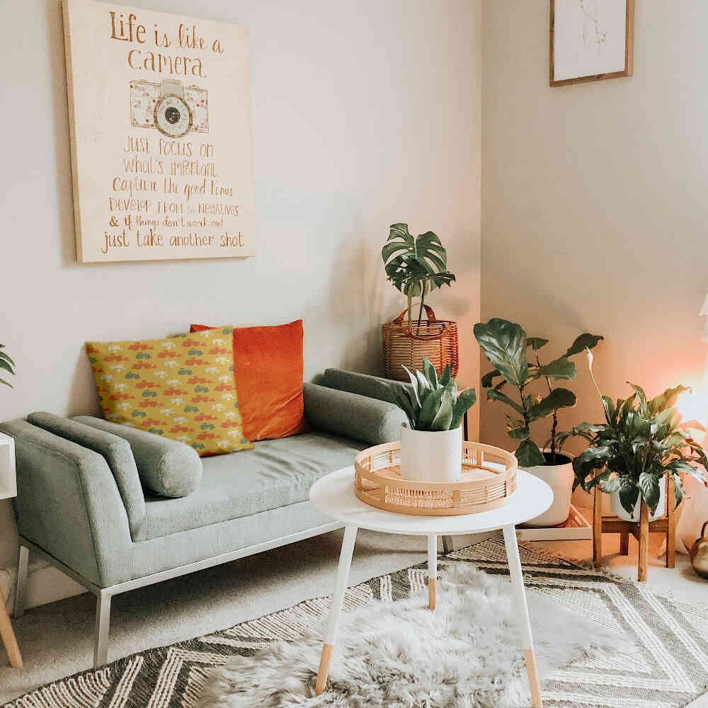 Gesundheitskissen Orange mit Treckern