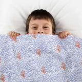 Original Therapiedecke - Baumwollbezug Flossen