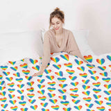 Original Therapiedecke - Baumwollbezug LOVE IS LOVE