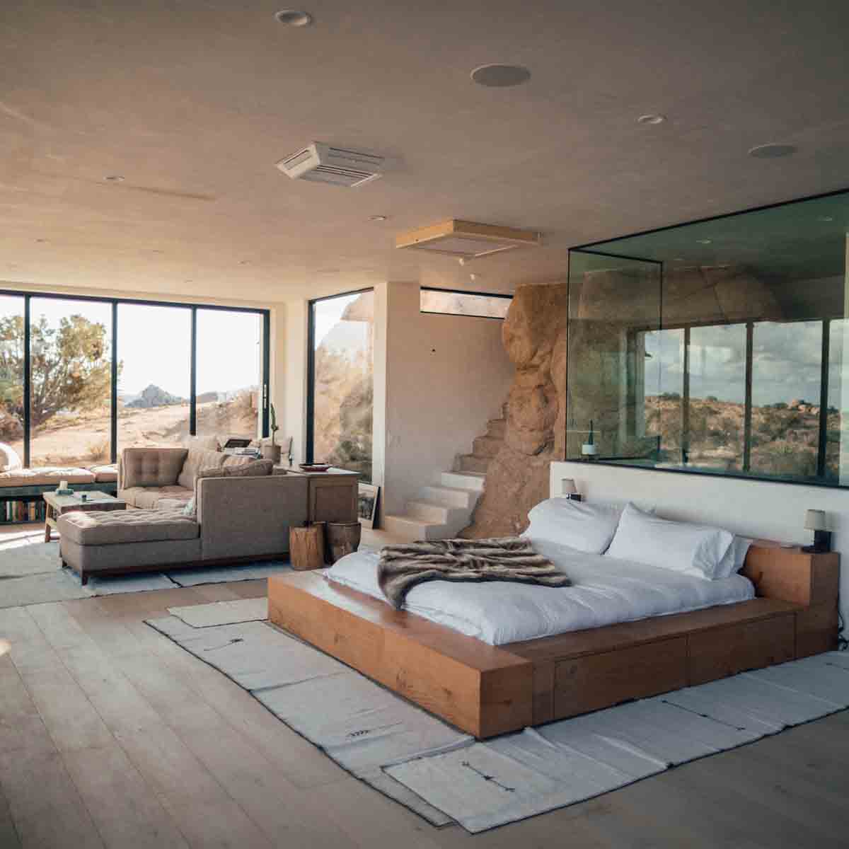 Original Therapiedecke - Baumwoll Bettwäsche Set Weiß mit zarten Karos