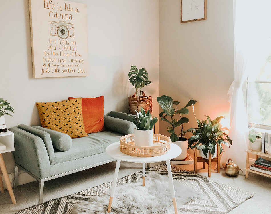 Gesundheitskissen Orange mit Potter's Besen