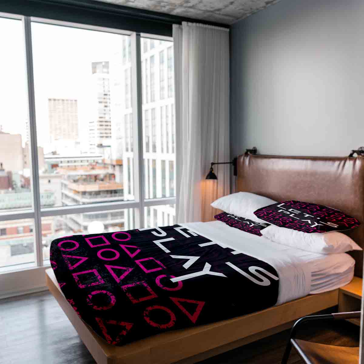 Original Therapiedecke - Baumwoll Bettwäsche Set Let's Play