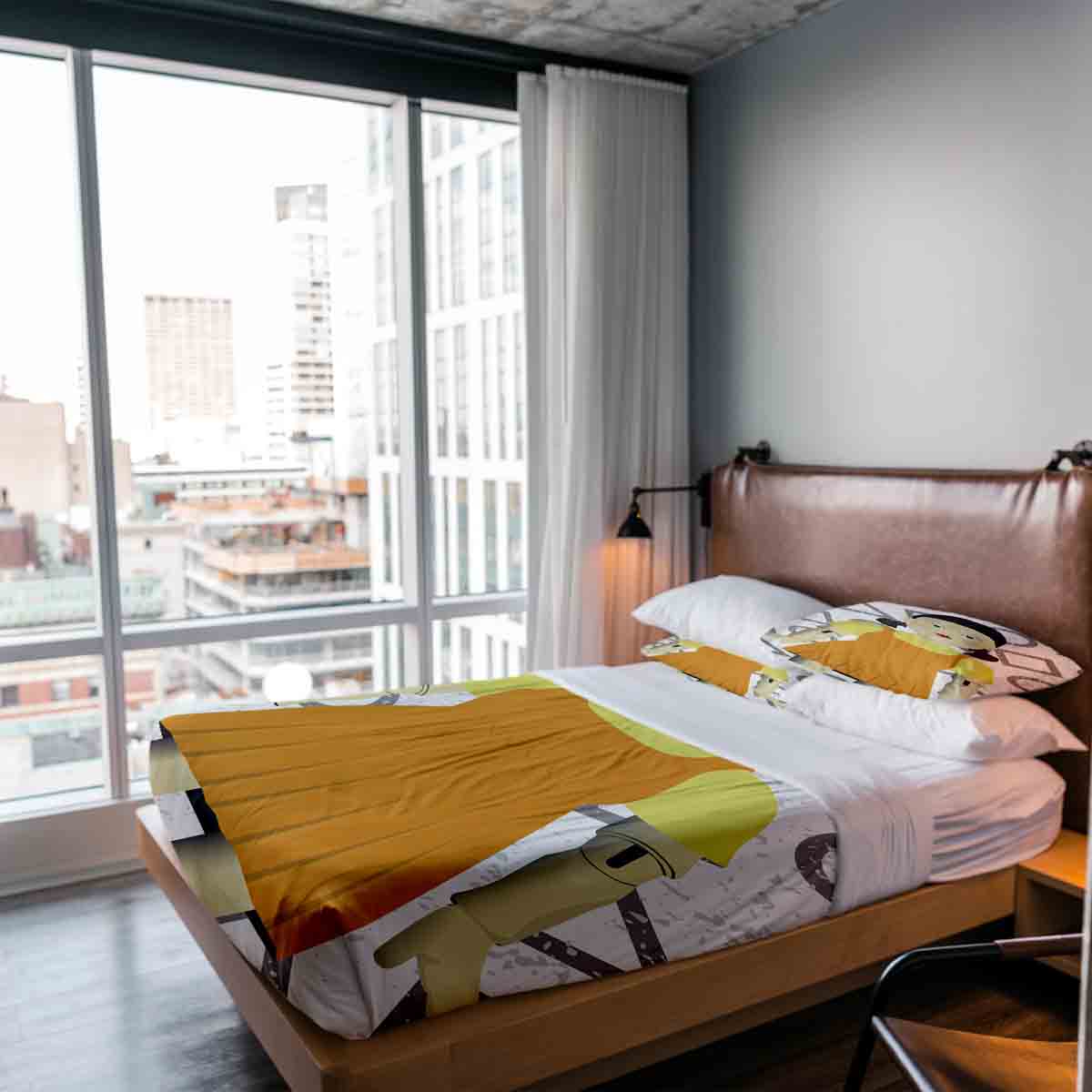 Original Therapiedecke - Baumwoll Bettwäsche Set Red Light, green Light