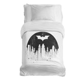 Original Therapiedecke - Baumwollbezug Weißer Batman
