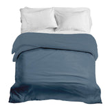 Original Therapiedecke - Baumwollbezug in Taubenblau