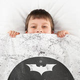 Original Therapiedecke - Baumwollbezug Grauer Batman