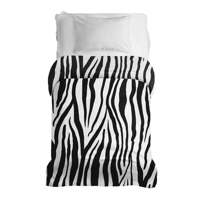 Therapiedecken Baumwollbezug Zebra Print