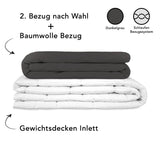 Therapiedecke Set mit zwei Bezügen