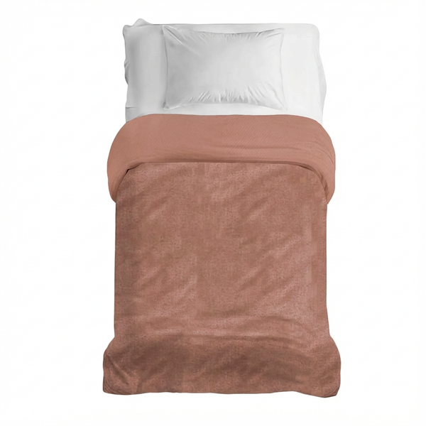 Original Therapiedecke - Gewichtsdecke mit 4-Jahreszeiten Bezug in Puderrosa für Erwachsene