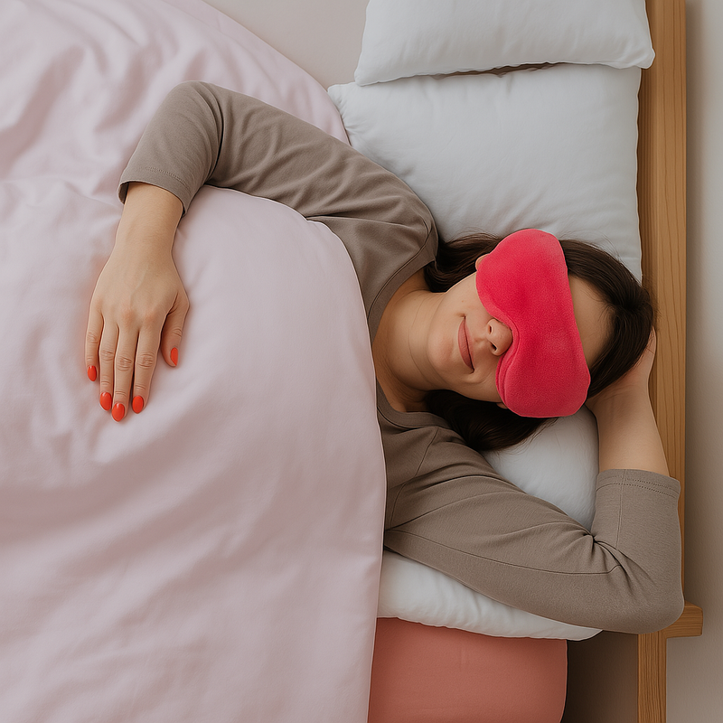 Muttertag Angebot 2: Standard BASIC Gewichtsdecke + Gewichtsmaske in Pink