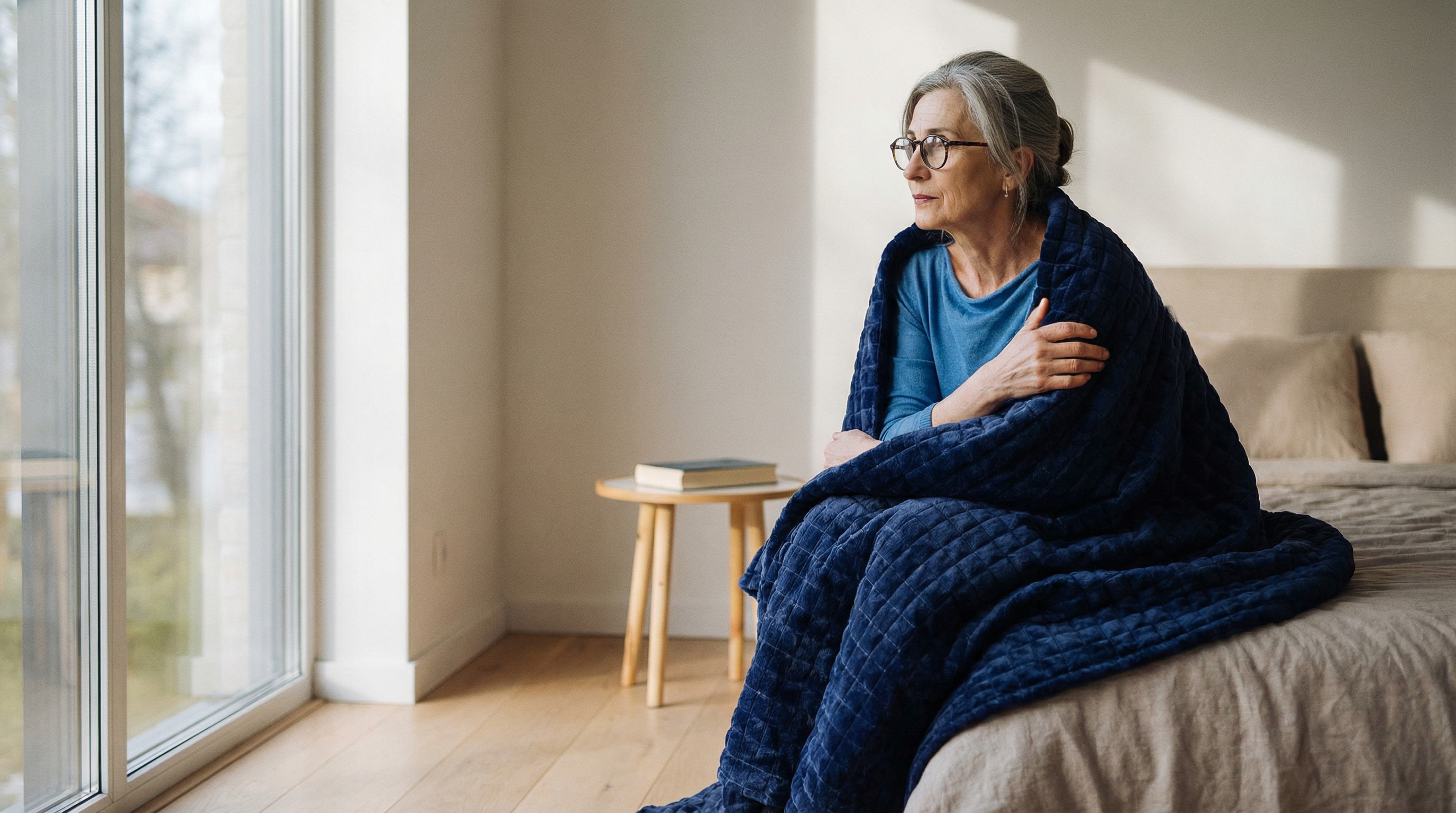 Können Therapiedecken bei Wechseljahren helfen?