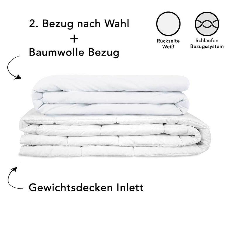 Therapiedecke Set mit zwei Bezügen