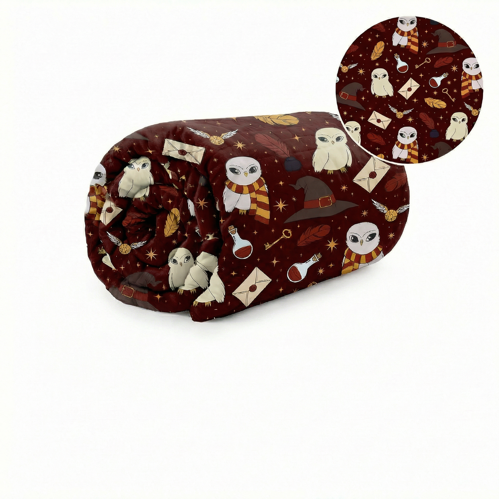 Original Therapiedecke - Zauberei Hedwig Gewichtsdecke mit Baumwollbezug für Kinder & Erwachsene