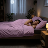 Original Therapiedecke - Gewichtsdecke mit Baumwollbezug in Lavendel für Erwachsene