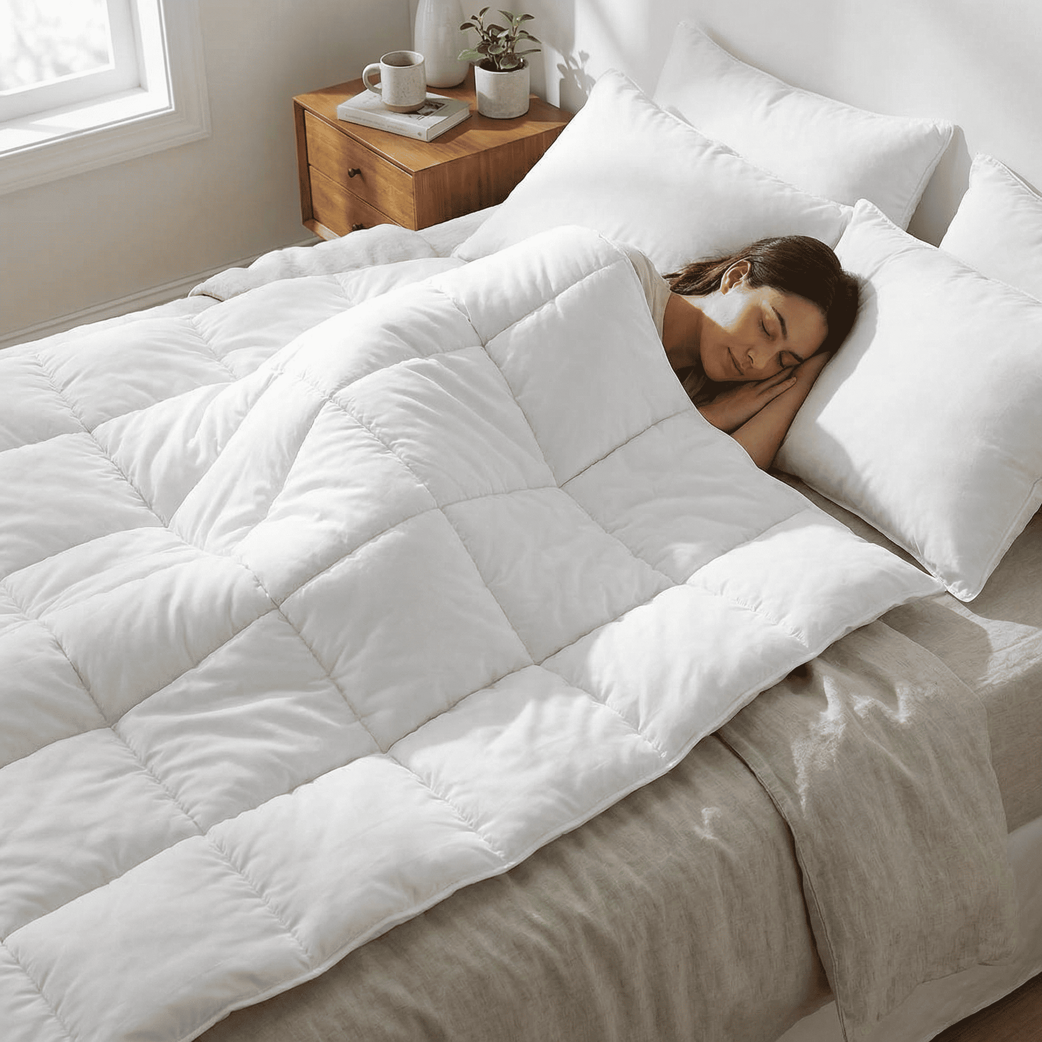 Original Therapiedecke - Gewichtsdecken Inlett mit Schlaufen für Kinder & Erwachsene