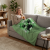 Original Therapiedecke - Minecraft Creeper Gewichtsdecke mit Baumwollbezug für Kinder & Erwachsene