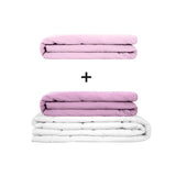 Original Therapiedecke - Gewichtsdecken Set für Erwachsene inklusive 2 Bezügen nach Wahl