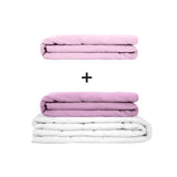 Original Therapiedecke - Gewichtsdecken Set für Erwachsene inklusive 2 Bezügen nach Wahl