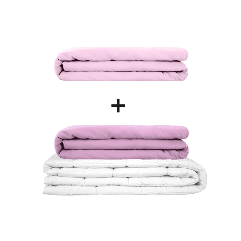 Original Therapiedecke - Gewichtsdecken Set für Erwachsene inklusive 2 Bezügen nach Wahl