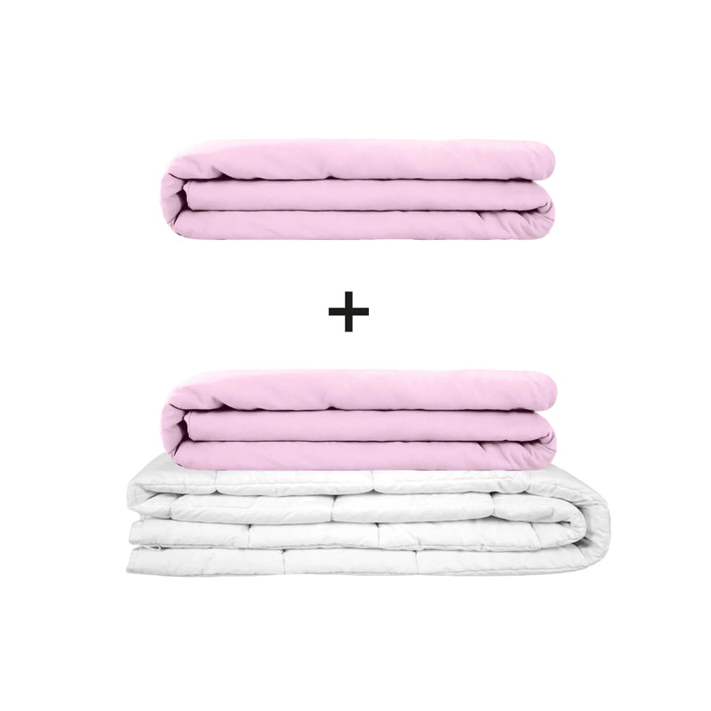 Original Therapiedecke - Gewichtsdecken Set für Erwachsene inklusive 2 Bezügen nach Wahl