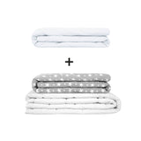 Original Therapiedecke - Gewichtsdecken Set für Erwachsene inklusive 2 Bezügen nach Wahl