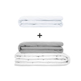 Original Therapiedecke - Gewichtsdecken Set für Erwachsene inklusive 2 Bezügen nach Wahl