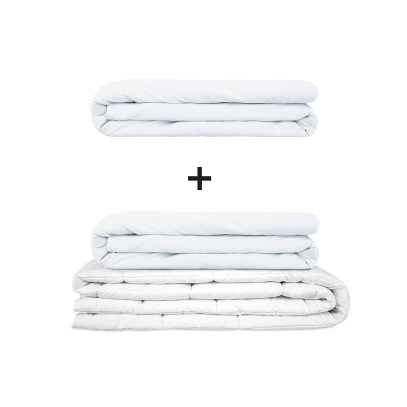 Original Therapiedecke - Gewichtsdecken Set für Erwachsene inklusive 2 Bezügen nach Wahl