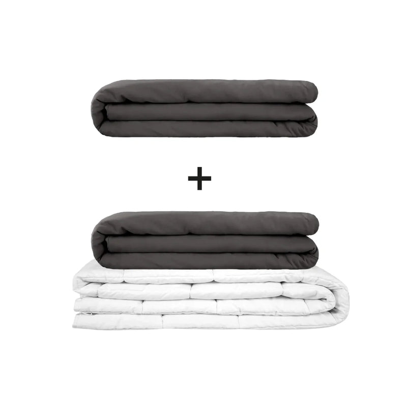 Original Therapiedecke - Gewichtsdecken Set für Erwachsene inklusive 2 Bezügen nach Wahl