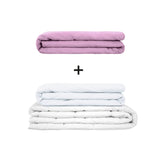 Original Therapiedecke - Gewichtsdecken Set für Erwachsene inklusive 2 Bezügen nach Wahl