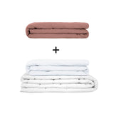 Original Therapiedecke - Gewichtsdecken Set für Erwachsene inklusive 2 Bezügen nach Wahl