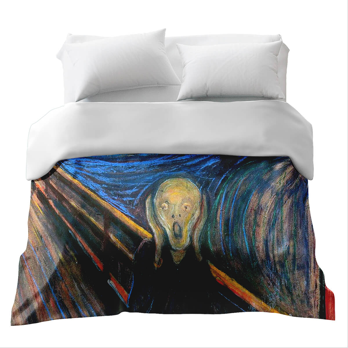 Original Therapiedecke - Baumwollbezug Der Schrei