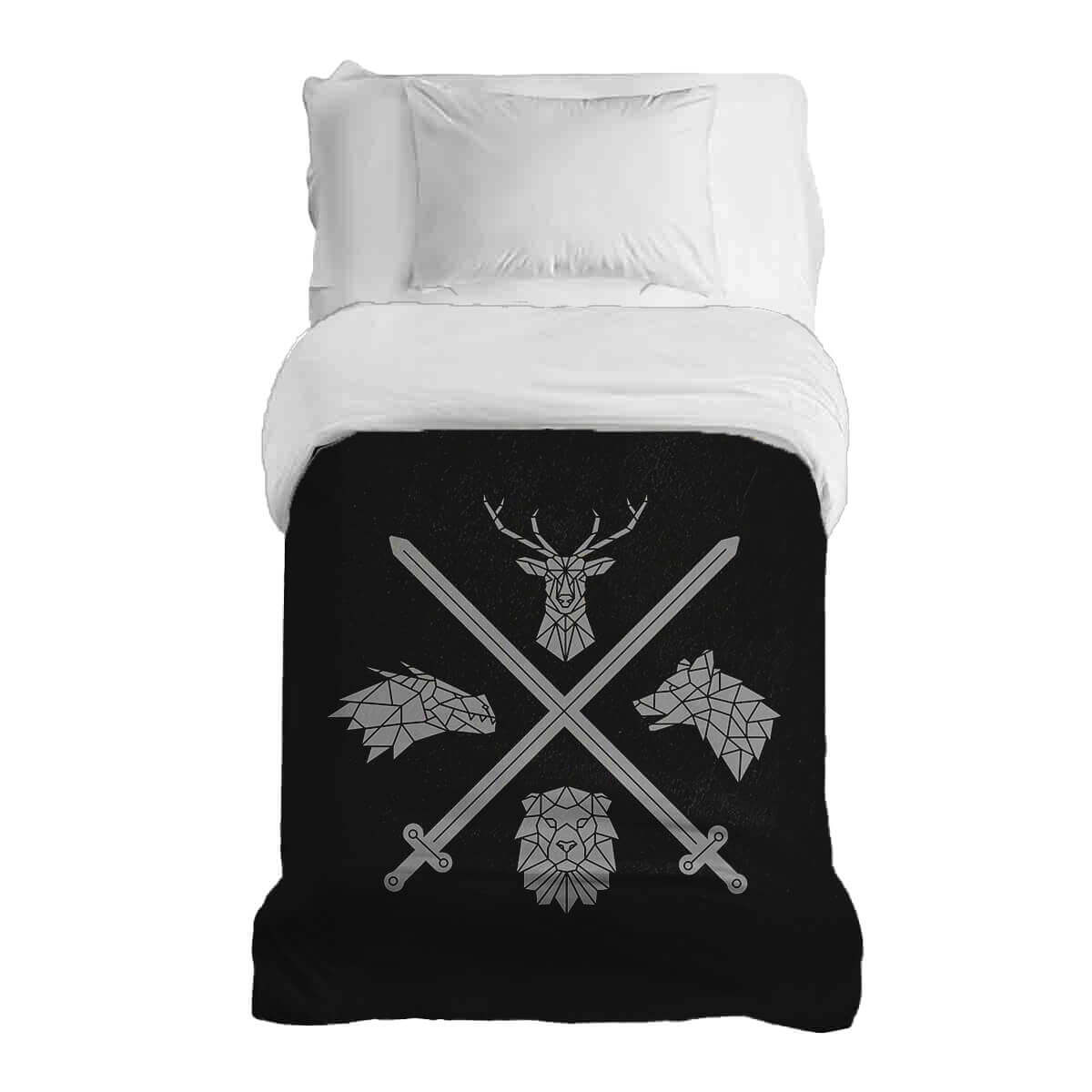 Original Therapiedecke - Baumwollbezug Wappen