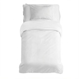 Original Therapiedecke - Gewichtsdecke mit 4-Jahreszeiten Bezug in Weiß für Erwachsene