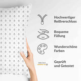 Gesundheitskissen Weiß mit Verlobungsringen