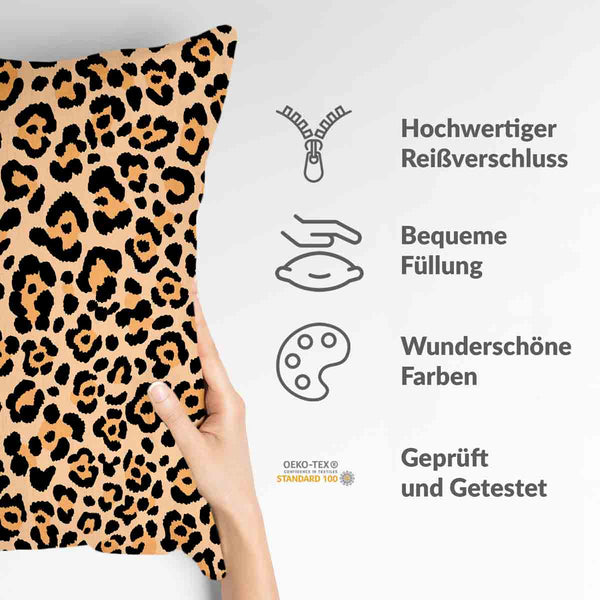 Gesundheitskissen Leoparden Print