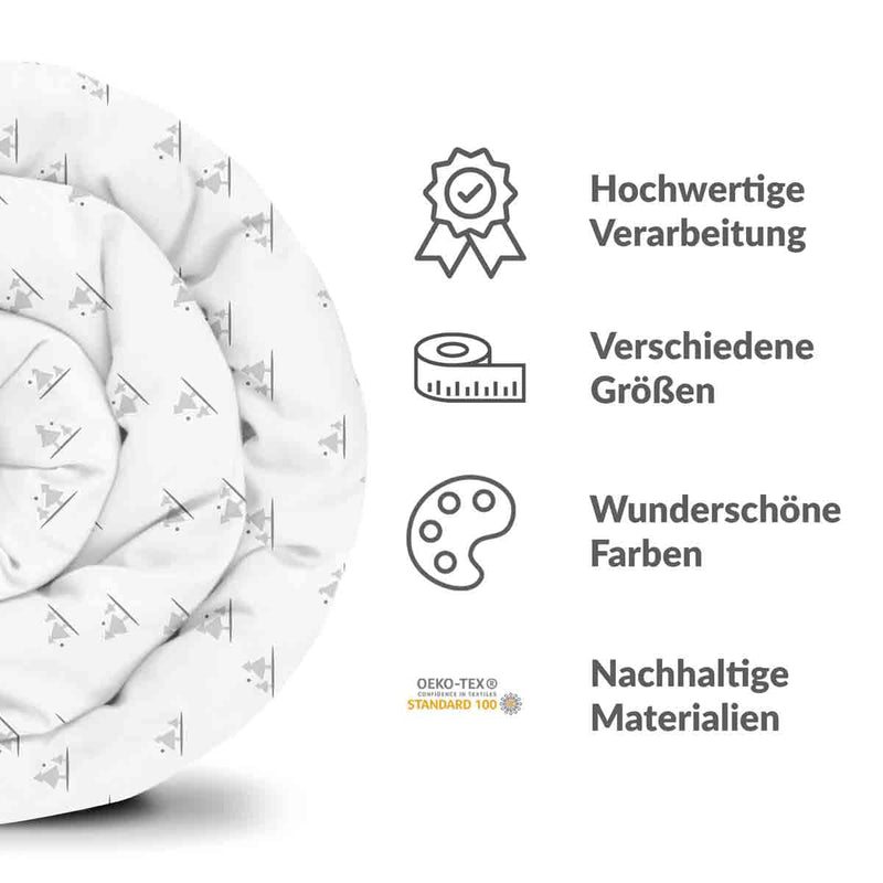 Therapiedecken Baumwollbezug Wald im Mondlicht