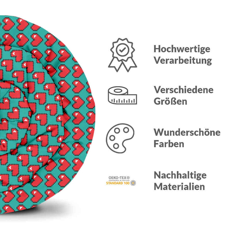 Therapiedecken Bettwäschen Set Computer Love